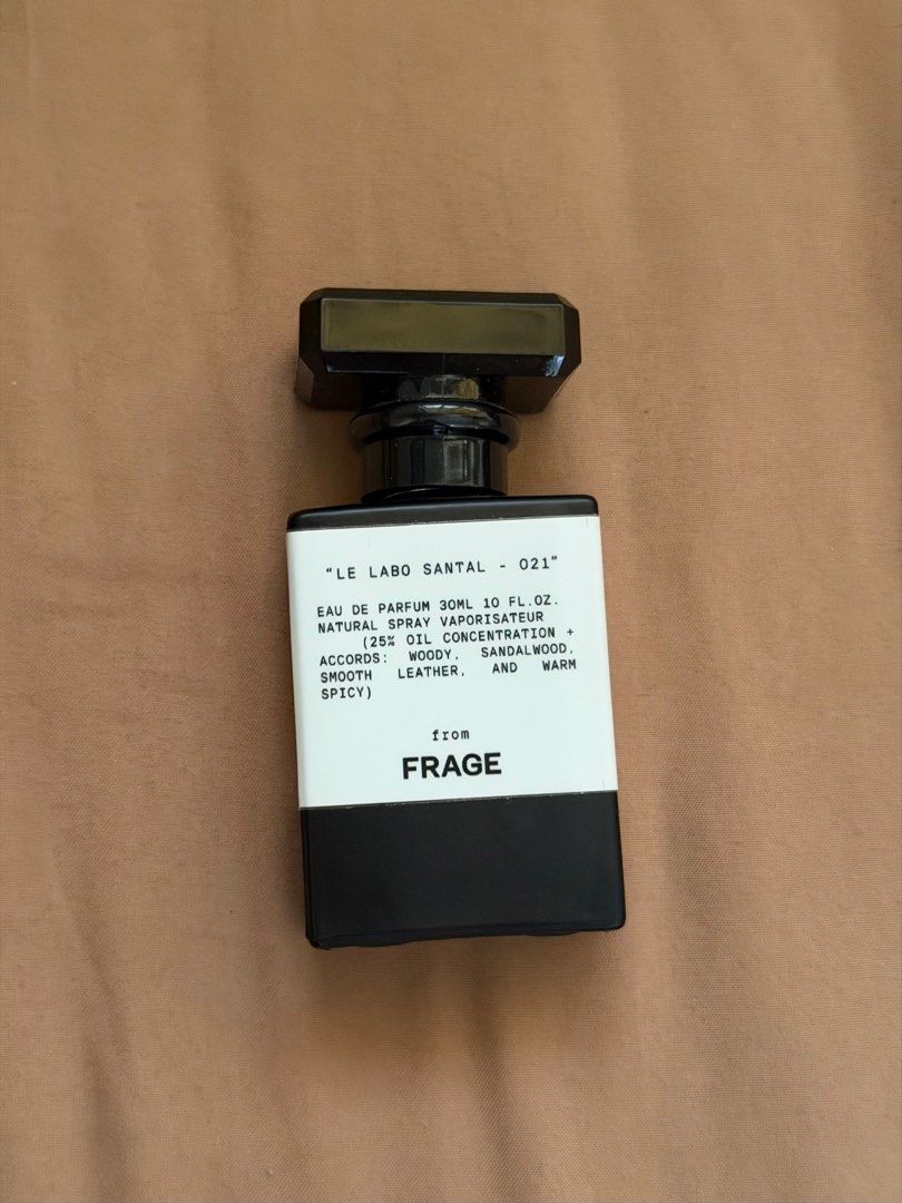 Frage Le Labo Santal 33 (Category: Fragrance & Deodorants) located in Mandaluyong City. Submitted by _jdeclutters (Listing ID 1453307003, Image 2). Description: .