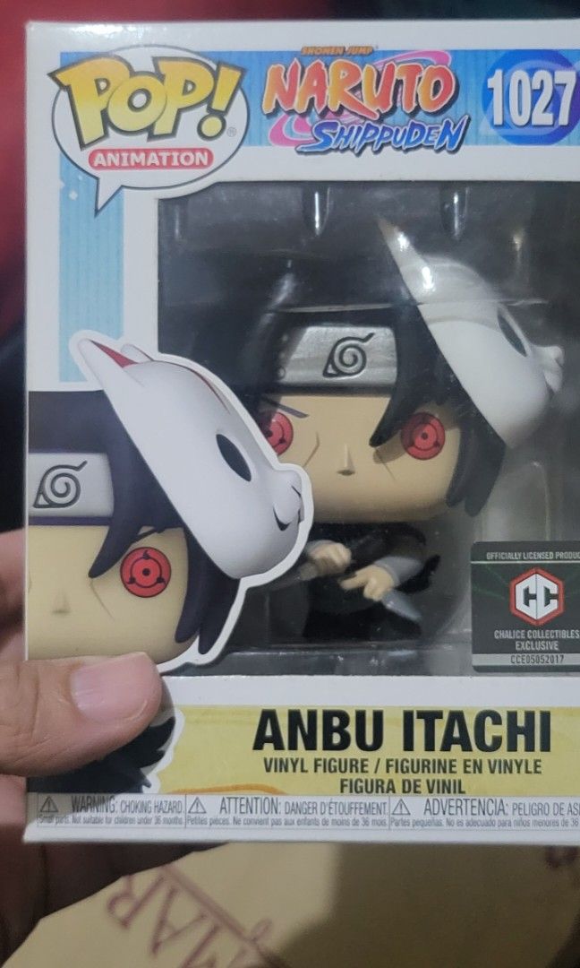 Funko pop Anbu itachi (Category: Designer & Blind Box Toys) located in Quezon City. Submitted by hotreese24 (Listing ID 1453276294, Image 1). Description: For sale only Damaged box Limited edition.
