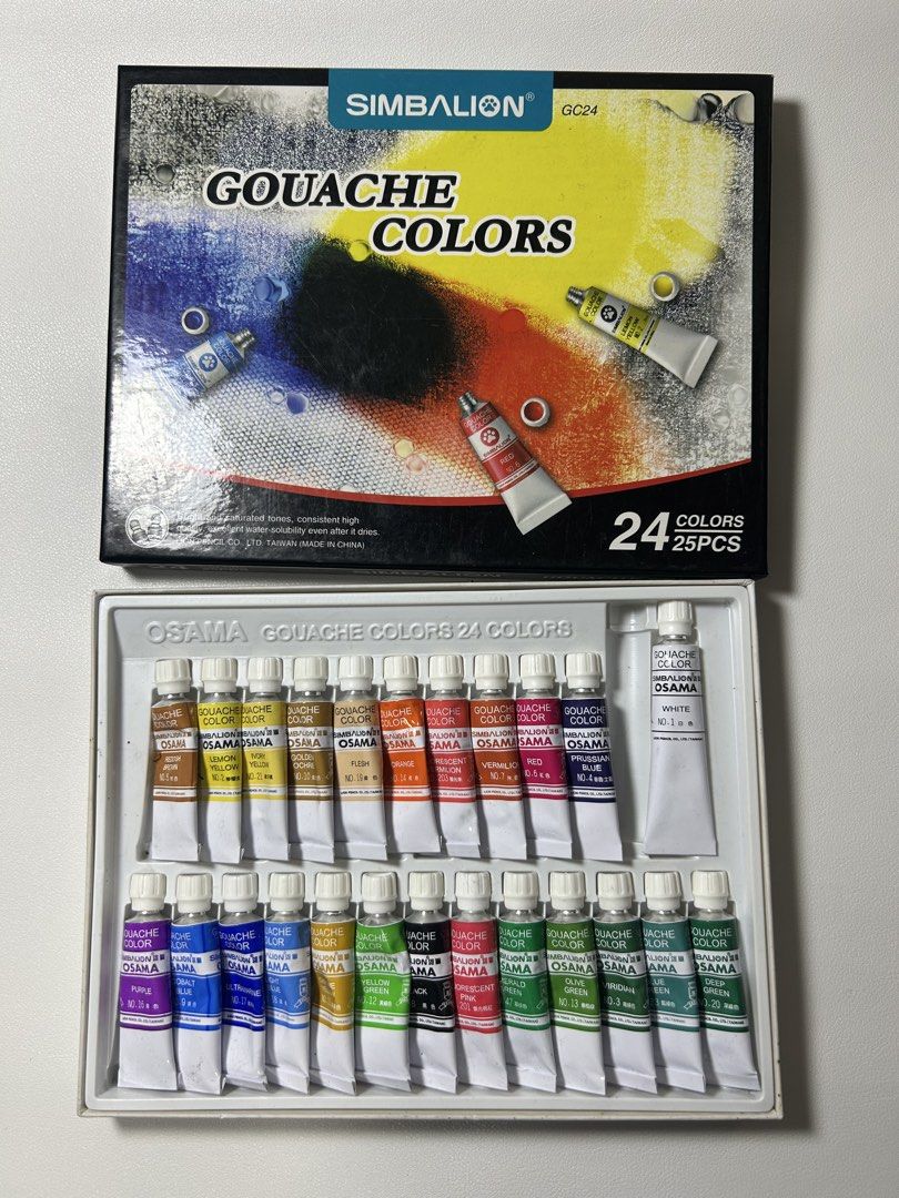 gouache colors simbalon (Category: Art & Prints) located in Mandaluyong City. Submitted by wear.byn (Listing ID 1453280499, Image 2). Description: .