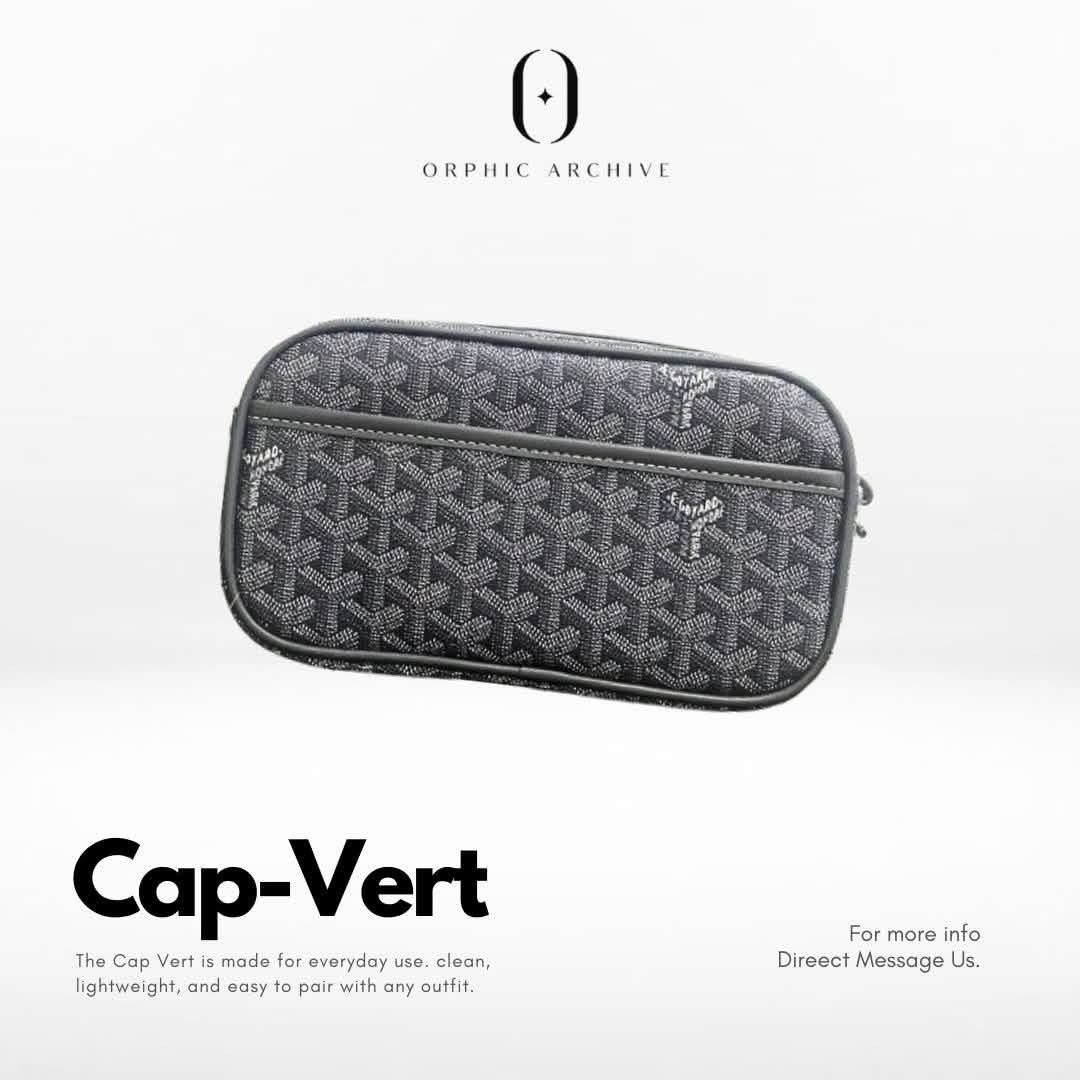 Goyard Cap-Vert Pouch - Multiple Colors Available (Category: Luxury Bags & Wallets) located in Cabuyao City. Submitted by prettycasittie (Listing ID 1453387135, Image 3). Description: - Authentic Goyard Cap-Vert pouch - Ideal for everyday use - Lightweight and easy to carry - Effortlessly complements any outfit - Available in various colors - Direct Message (DM) for more details.