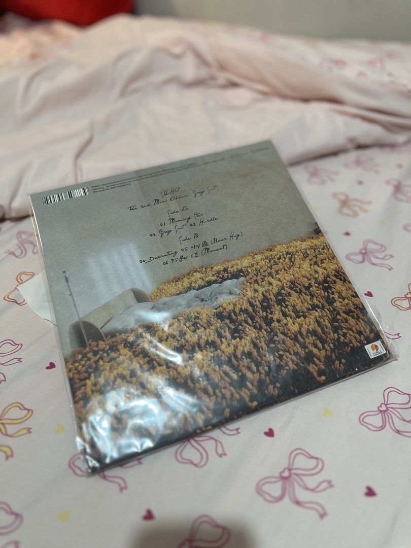GREY SUIT LP Vinyl Suho (Category: Vinyls) located in Daet. Submitted by 614cb (Listing ID 1453427421, Image 2). Description: ✅unsealed but complete inclusions ✅never been played ✅clean.