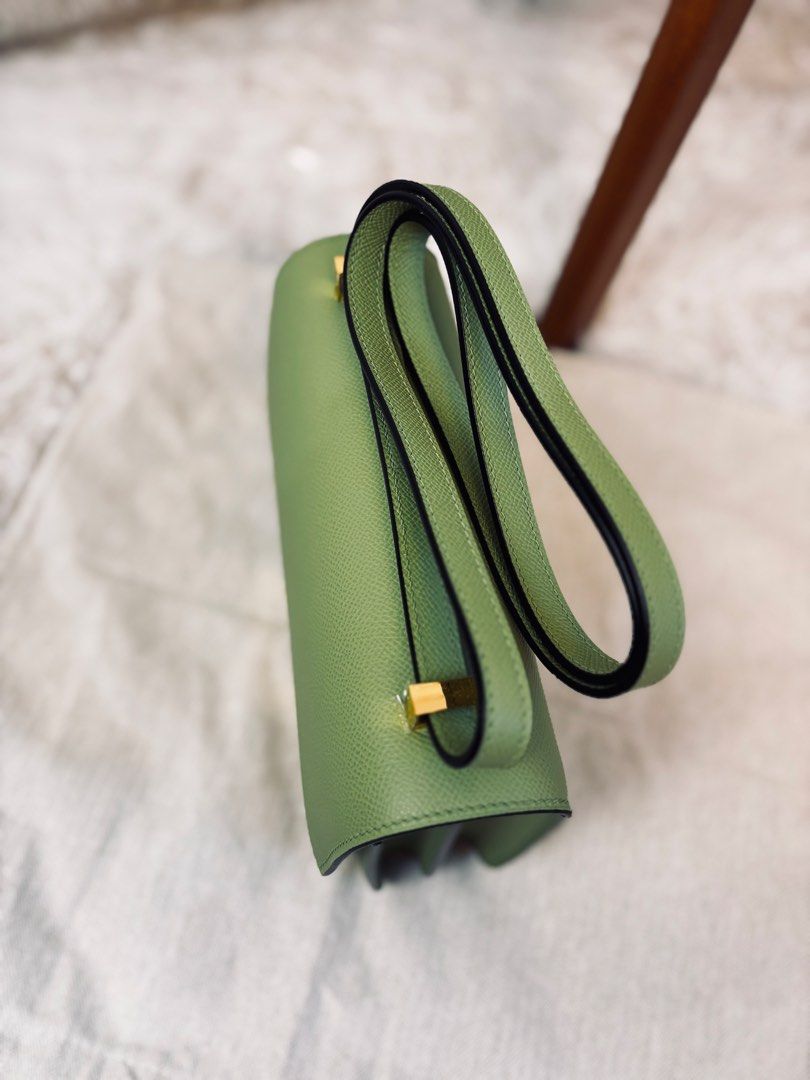 Hermes Constance Bag (Category: Luxury Bags & Wallets) located in Muntinlupa City. Submitted by yang2nd (Listing ID 1453368222, Image 3). Description: ✔️coded ▪️color: Pistachio ▪️message for more info and details.