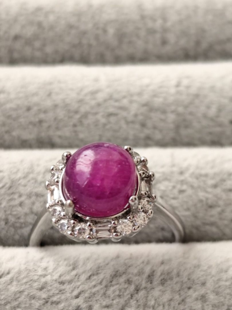 HIGH QUALITY 2.50 carat Simple Round Natural Raw Burmese Ruby Ring (UV REACTIVE!) (Category: Rings) located in Mandaluyong City. Submitted by allaboutgemsandco (Listing ID 1453352709, Image 3). Description: HIGH QUALITY 2.50 carat Simple Round Natural Raw Burmese Ruby Ring (UV REACTIVE!) Stone Size:9.8mmx9.8mm Ring Size: Adjustable Price: Php 1000 add shipping fee for less than Php 1000 REASON FOR SALE: Clearing out my collection. Stone sourced f