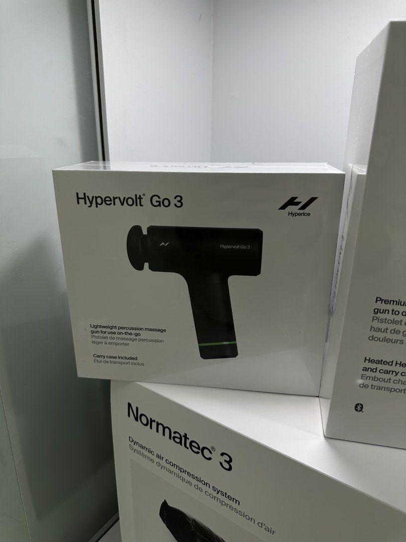 HyperIce Hypervolt Go 3 (Category: Massage Devices) located in Pasig City. Submitted by techpartnerph (Listing ID 1453268012, Image 1). Description: ALL ORIGINAL, BRAND-NEW, & SEALED 🏍️ Same day delivery: Grab/ Lalamove/ LBC COD Store pickup (waze pin): Tech Partner PH Pasig City 📍 G-10, ORTIGAS TECHNOPOINT PARKING BLDG. Julia Vargas, Pasig City. (CW Home Depot Compound) Near wall climbing area and Uncle John’s 💴 Cash on delivery same day (2k 