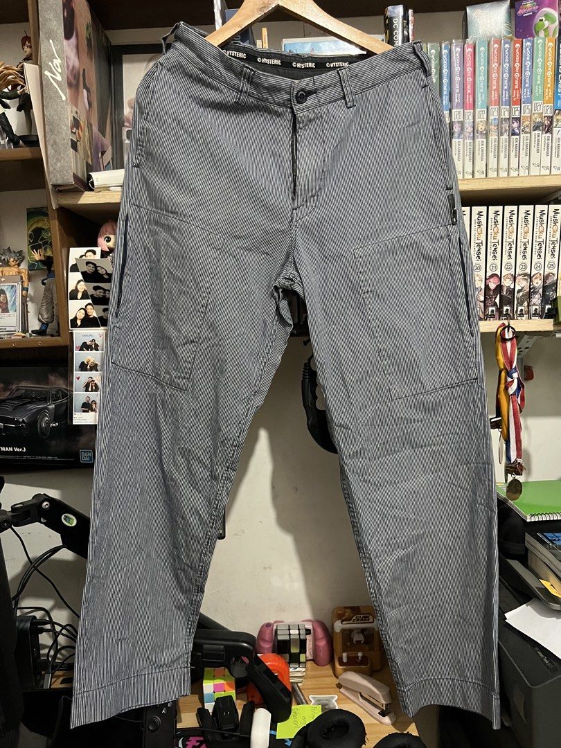 Hysteric Glamour Hickory stripe pants (Category: Jeans) located in Las Pinas. Submitted by jpicked (Listing ID 1453358318, Image 1). Description: .