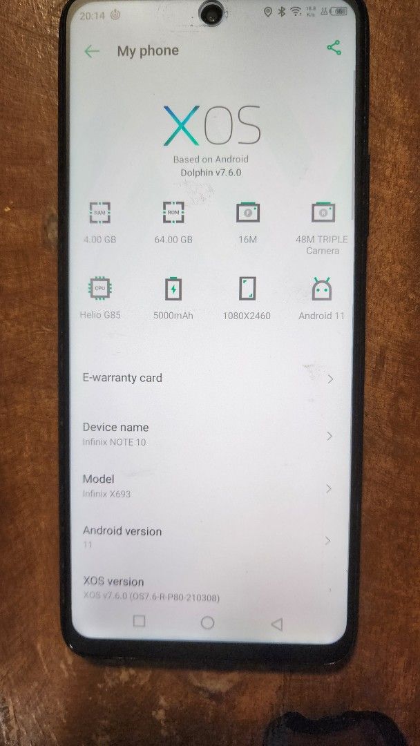 Infinix Note 10 with Accessories (Category: Samsung) located in Manila. Submitted by dondilim (Listing ID 1453392368, Image 1). Description: Meetup only in One Ayala Makati or Alabang Town Center. For sale: Infinix Note 10 with newly-replaced battery. Unit has screen protector installed. Openline, dual sim. Sale includes: -original+box -charger -usb cable -2x PV leather wallet cases -spare screen protector Specs: Openline, dual sim Screen - 6.95 