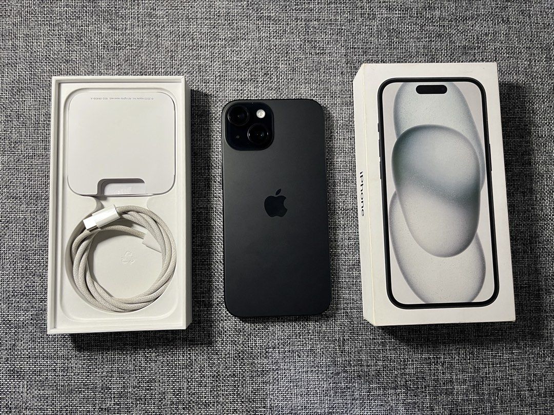 iPhone 15 128 (Category: iPhone 15 Series) located in Abucay. Submitted by grand_cris09 (Listing ID 1453365338, Image 3). Description: SALE iPhone 15 128 -Brandnew Condition -July 18 2026 (Purchase Date) -July 17 2027 (Underwarranty) -2Years Warranty extended -8 Cycle Count ₱30,000 Slight nego sa sure buyer MEYCAUAYAN BULACAN .