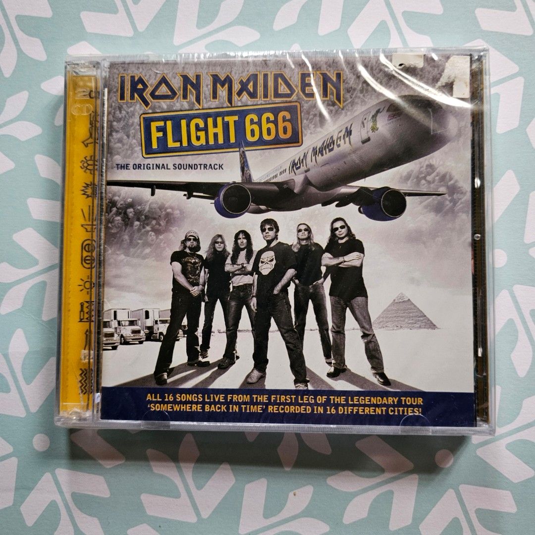 Iron Maiden - Flight 666 - 2 CD Sealed Made in the Philippines (Category: CDs & DVDs) located in Quezon City. Submitted by serefrenpaz (Listing ID 1453274331, Image 2). Description: Good Day Buyers! 💖💖💖Here are the PAYMENT payment options 💖💖💖 ✨1. GCash - 09164862096 ✨2. Bank Deposit - BPI, BDO, Unionbank, Landbank, Palawan, Cebuana ✨3. Paypal for international buyers 💕💕💕Meet Up Options💕💕💕 ✨1. McDo Kamias Quezon City ✨2. Jolibee Anonas