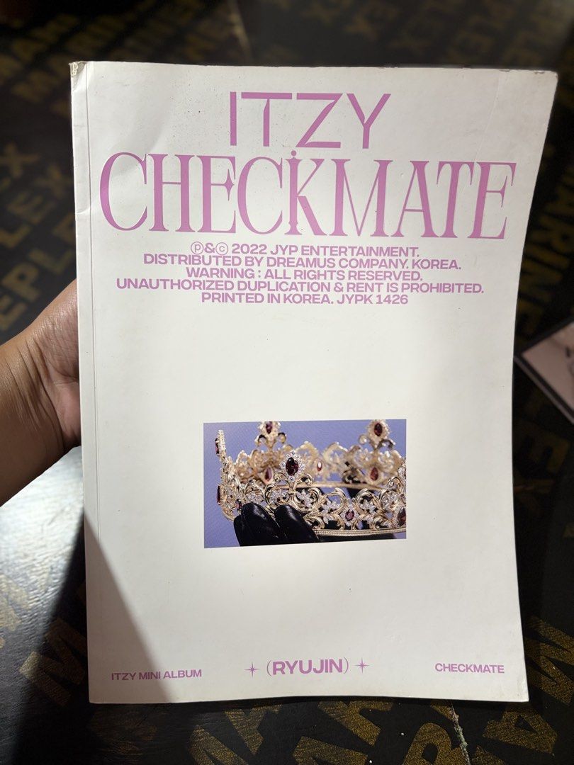 Itzy checkmate album (Category: CDs & DVDs) located in Manila. Submitted by yanna1972 (Listing ID 1453323400, Image 1). Description: .