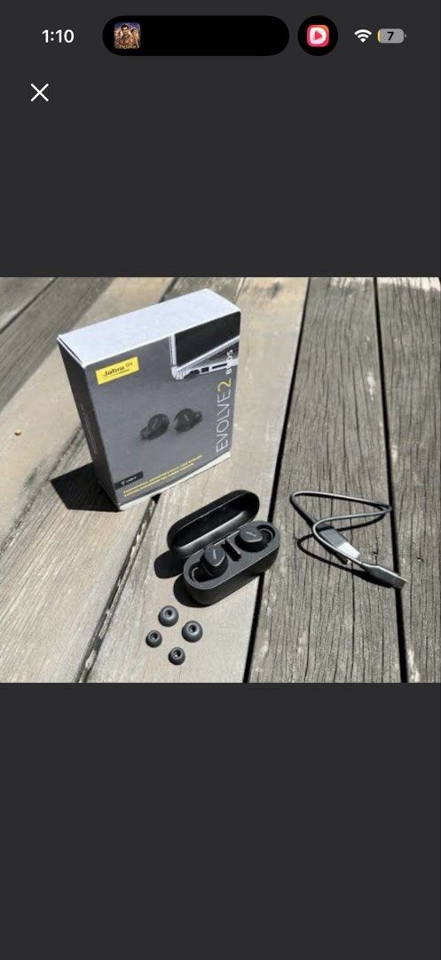 Jabra evolve 2 buds (Category: Headphones & Headsets) located in Pasig City. Submitted by elevenitsolutions (Listing ID 1453274603, Image 1). Description: .