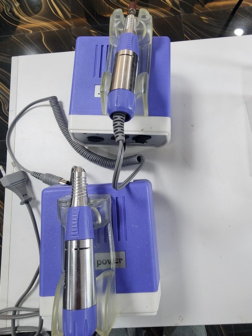 JSDA Electric nail drill (Category: Hands & Nails) located in Manila. Submitted by wenavillegas0703 (Listing ID 1453424110, Image 2). Description: JSDA Nail drill machine RFs : barely used no issue looks like new pa. 1,800 each no box unit only ✨️.