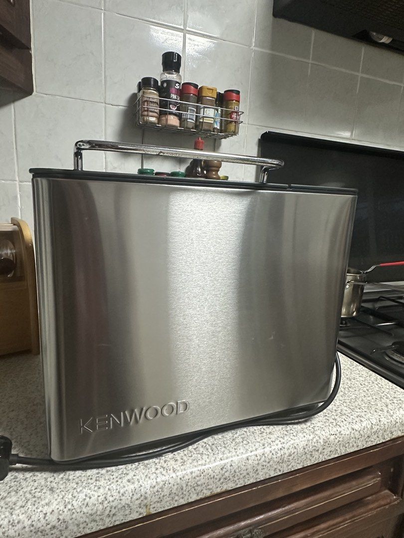 Kenwood Bread Maker Stainless Steel (Category: Other Kitchen Appliances) located in Las Pinas. Submitted by frendzbagsunlimited (Listing ID 1453341827, Image 1). Description: - Kenwood Bread Maker - Sleek Stainless Steel Design - Easy-to-use Digital Display - Multiple Baking Settings for various bread types - Clean Interior - Comes with Bread Pan and Kneading Blade - Ready to bake fresh bread at home!.