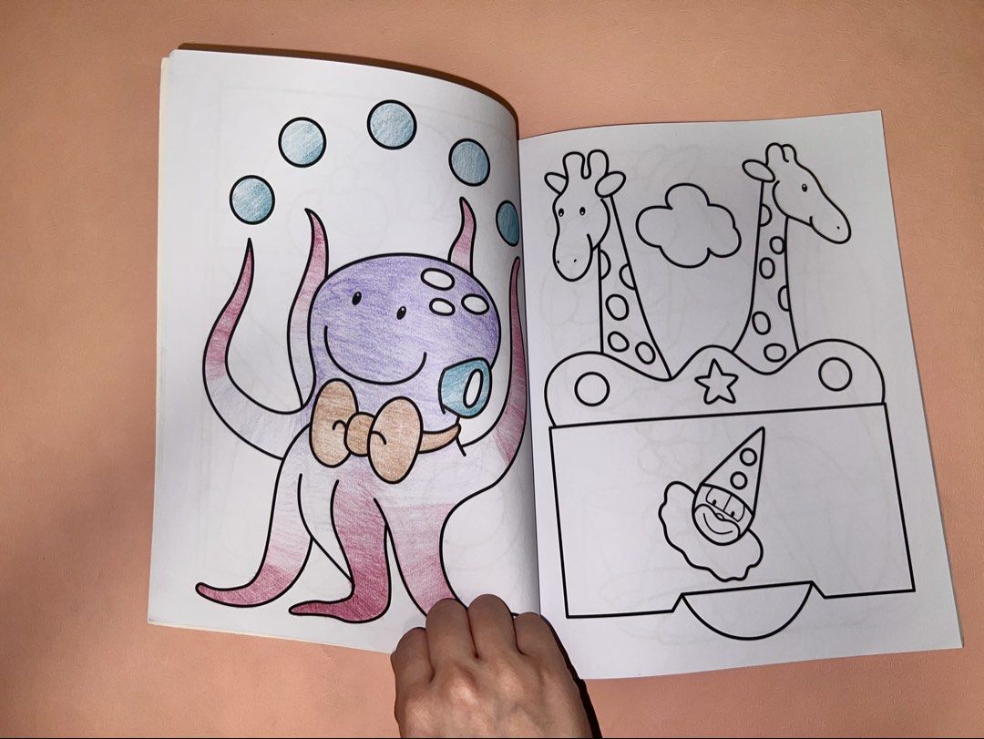 Kid and Adult Coloring Book Bundle (Category: Children's Books) located in Manila. Submitted by gwendolyn593211 (Listing ID 1453428013, Image 2). Description: Children’s book has colors on very few pages while adult’s is still sealed.