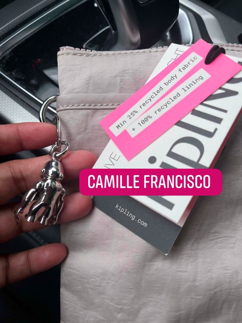 Kipling Live. Light Camille Francisco Crossbody Bag (Category: Cross-body Bags) located in Manila. Submitted by mil_francisco1987 (Listing ID 1453420094, Image 3). Description: Selling Kipling Riri Crossbody bag. (retail) Condition 10/10 bought from Dubai ✅ can pass as brand new ✅ used once ✅ no yellowing ✅ no tarnish on hardware and hairline. video available upon request. Location: Makati and Taytay MOD: Lalamove or LBC only. - Lightweight Kipli