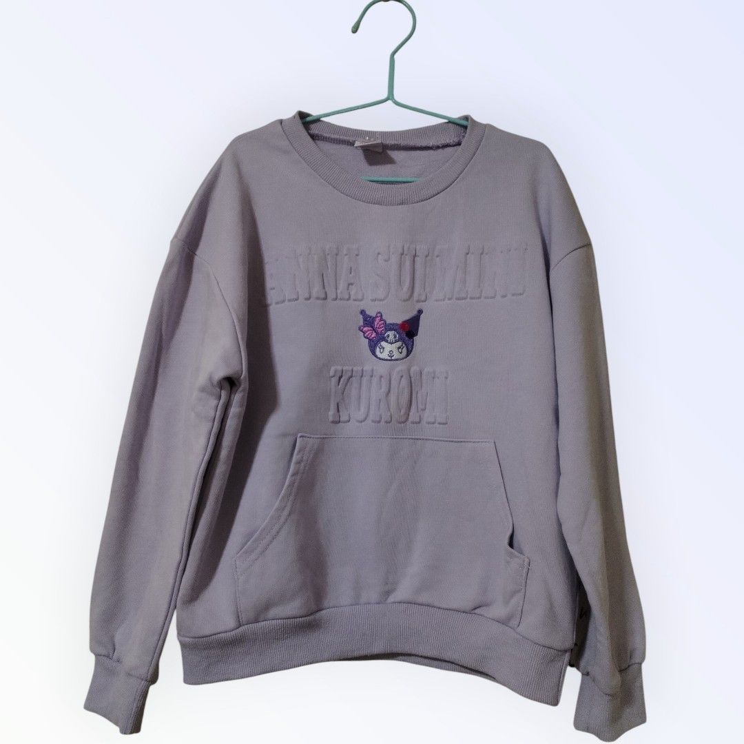 Kuromi Premium Sweater (Category: Babies & Kids Fashion) located in San Juan City. Submitted by exclusivelyours (Listing ID 1453401628, Image 1). Description: Imported warehouse sourced Anna Sui Kuromi - 550 Kuromi Fleece - sold Tsum Tsum - 380.