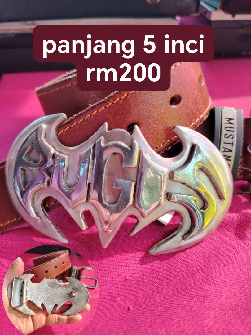 LEVIS (Category: Belts) located in Klang. Submitted by h4r0n (Listing ID 1453338115, Image 3). Description: KEPALA TALI PINGGANG STEEL • 🔥RM 140 🔥 • ⁠TAK TERMASUK POS ❌ • POSTAGE : RM 10 📦 • SABAH / SRWK : RM 15 📦 • BERMINAT BUAT TEMPAHAN ⬇️⬇️⬇️⬇️⬇️ http://www.w.my/60176233801.