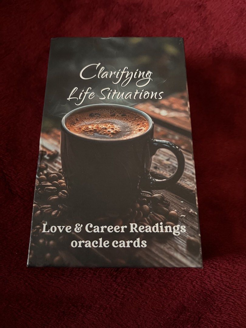 Love & Career Readings Oracle Cards (Category: Storybooks) located in La Trinidad. Submitted by whatnotcollections (Listing ID 1453277294, Image 2). Description: Clarifying Life Situations Love&Career Readings Oracle Deck Card Games No Manual 80 pcs cards Cards size: 12x7cm Slightly negotiable for sure buyers, no lowball please.🙂 SF not included. Thank you for looking!.