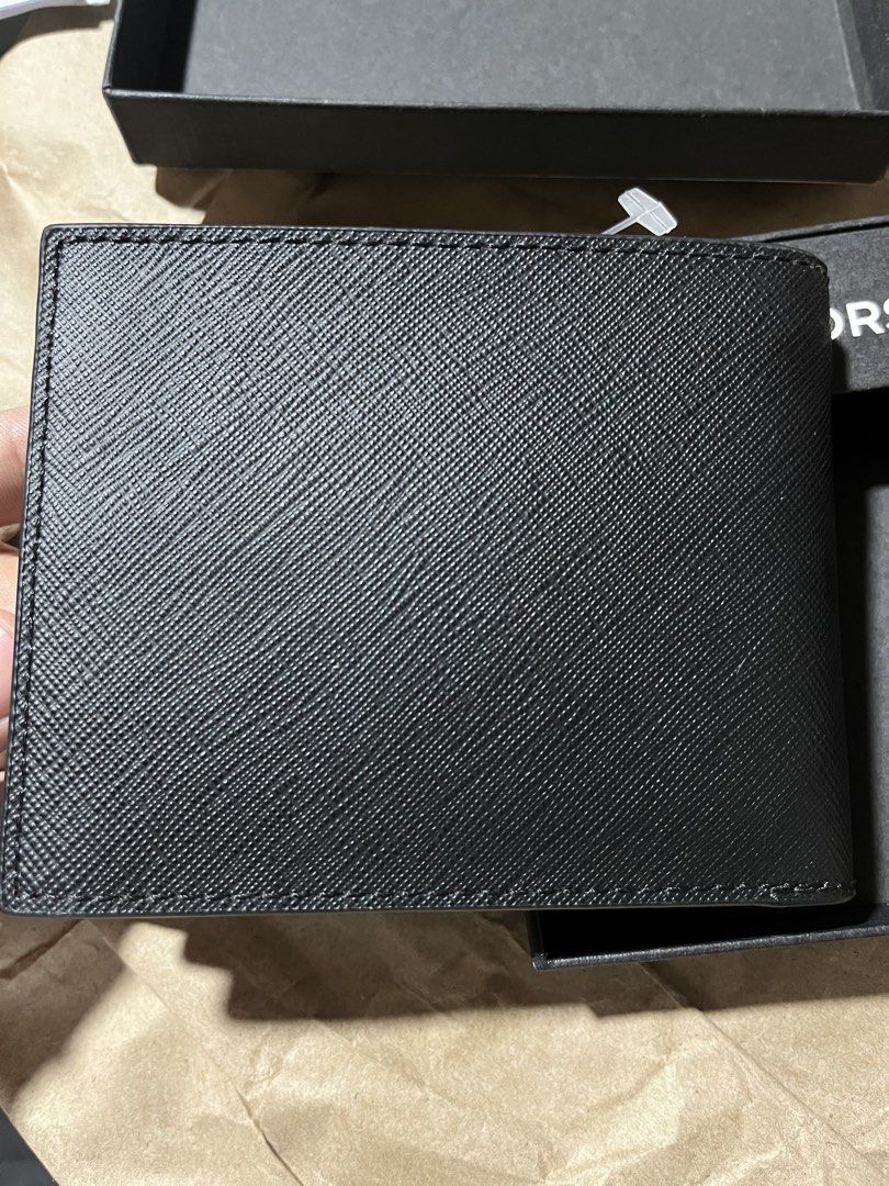 Michael Kors Slim Billfold Men’s Wallet (Category: Wallets & Card Holders) located in Manila. Submitted by i.reco.buy.it (Listing ID 1453371686, Image 3). Description: - Authentic Michael Kors Slim Billfold - Michael Kors logo minimal print - Black leather interior - Multiple card slots - Comes with original box - Ideal for everyday use 100% original from USA/Canada Brand new Moneyback guarantee if proven fake Open for lay away Still Negotiable P
