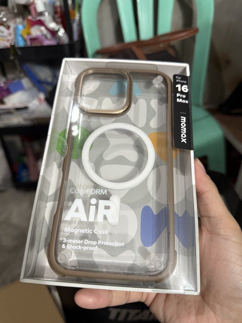 Momax Iphone 16 pro max case (Category: Cases & Sleeves) located in Pasay City. Submitted by dnpbt (Listing ID 1453241775, Image 2). Description: .