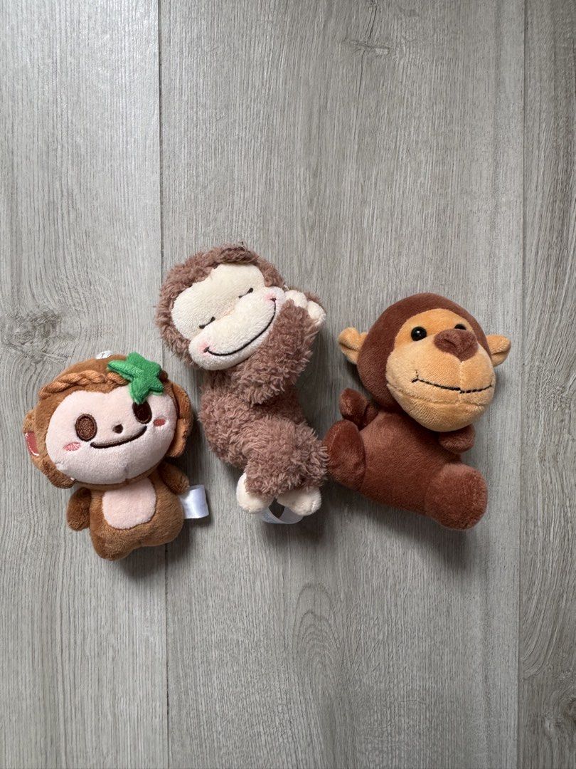 Monkey （分類：絨毛玩具）位於 Hong Kong。 由 rain_yannis 提交（商品編號 1453417348，圖片 3）。簡介： $35@。
