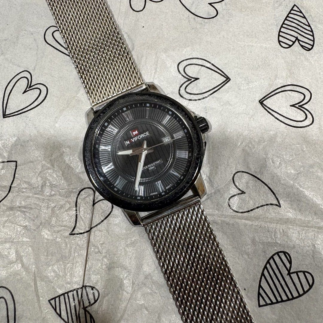 Naviforce Watch (Category: Men's Watches) located in Rizal. Submitted by msclassy (Listing ID 1453302538, Image 1). Description: ✅ for battery replacement.