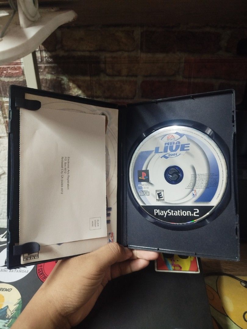 NBA Live 2001 PlayStation 2 Game (Category: PlayStation) located in Binan City. Submitted by pumpkiiin02 (Listing ID 1453245898, Image 3). Description: - NBA Live 2001 for PlayStation 2 - Experience cutting-edge graphics and realistic player interactions - Features legendary players and classic NBA action - Includes game disc and case - Perfect for basketball fans.