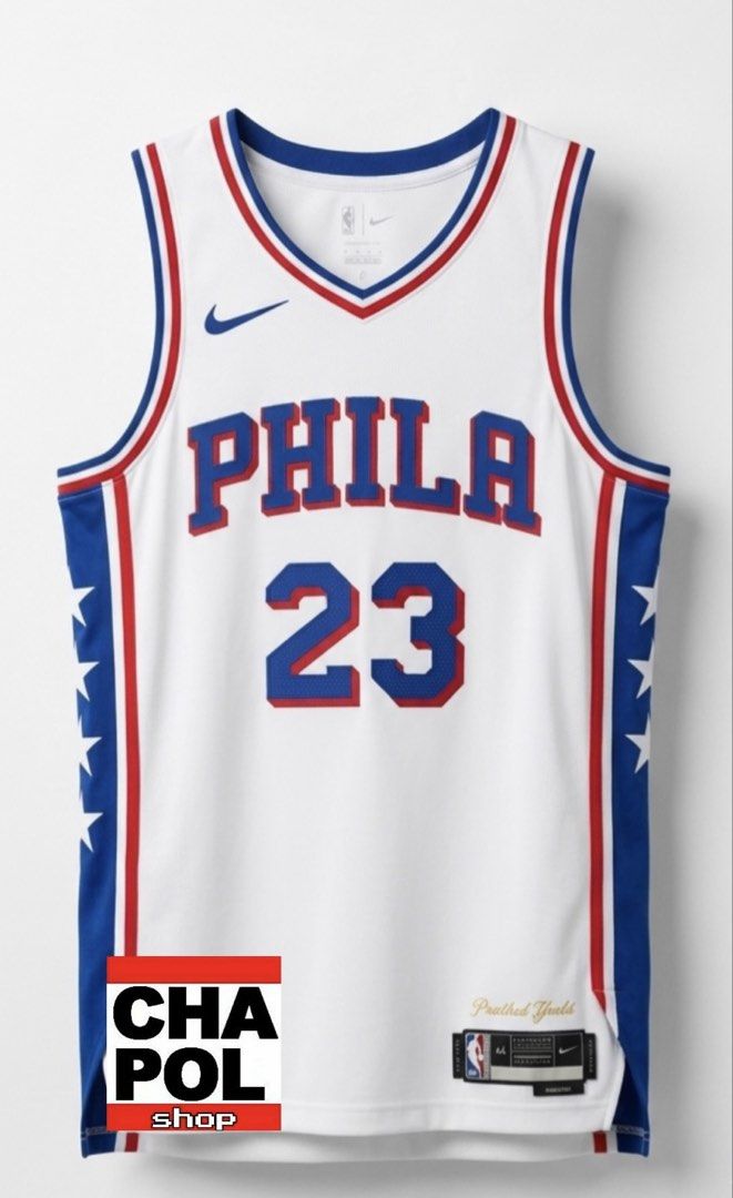 nba sixers lebron james jerseys (Category: Activewear) located in Pasig City. Submitted by cha22pol (Listing ID 1451803243, Image 1). Description: now available for preorder PHILADELPHIA 76ERS jerseys #23 LEBRON JAMES available sizes: extra small small medium large xl xxl price: 1100 *5-7 eta *drifit technology fabric *heat pressed graphics *nba store quality (not divisoria/greenhills quality) pm me if interested 👌🏼.