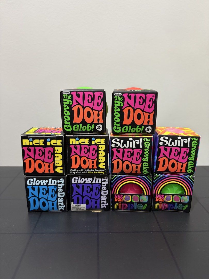 Needoh Teenies (sold individually) (Category: Designer & Blind Box Toys) located in Tarlac. Submitted by abromo (Listing ID 1453250681, Image 1). Description: Needoh Teenies Bought from direct Schylling website Sold individually Available in: Original Swirl Ripples Glow Nice Ice Baby.