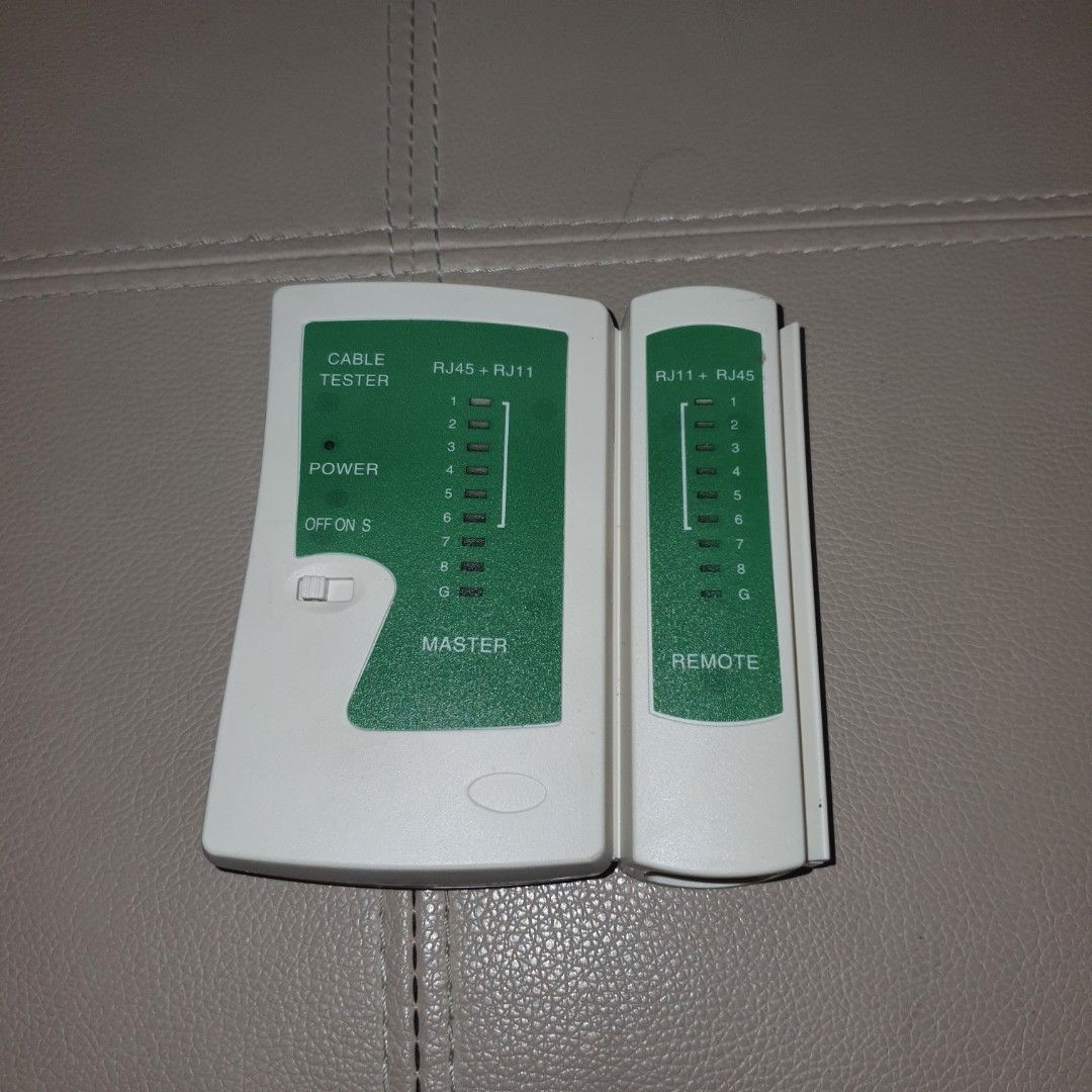 Network cable tester ethernet lan cable (Category: Networking) located in Pasig City. Submitted by thethinkers (Listing ID 1453302778, Image 3). Description: .