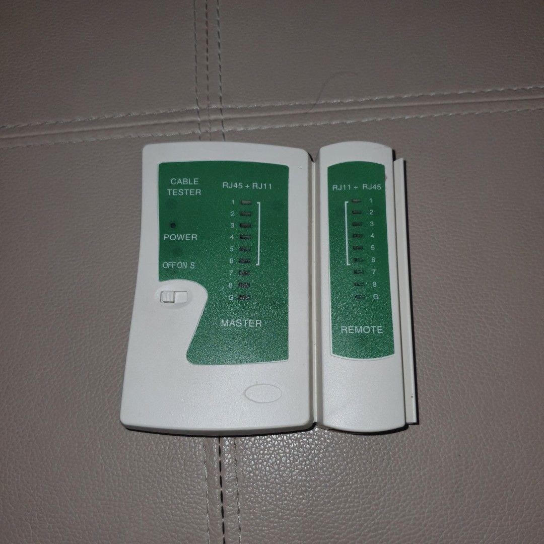 Network cable tester ethernet lan cable (Category: Networking) located in Pasig City. Submitted by thethinkers (Listing ID 1453302778, Image 2). Description: .
