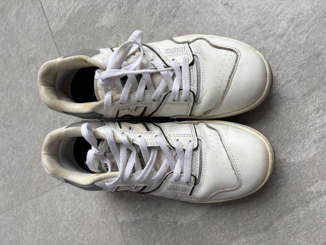 New Balance 550 (Category: Sneakers) located in Quezon City. Submitted by aaron.declutters (Listing ID 1453281142, Image 2). Description: - New Balance 550 - Lightly used worn with care - comfortable for walking.