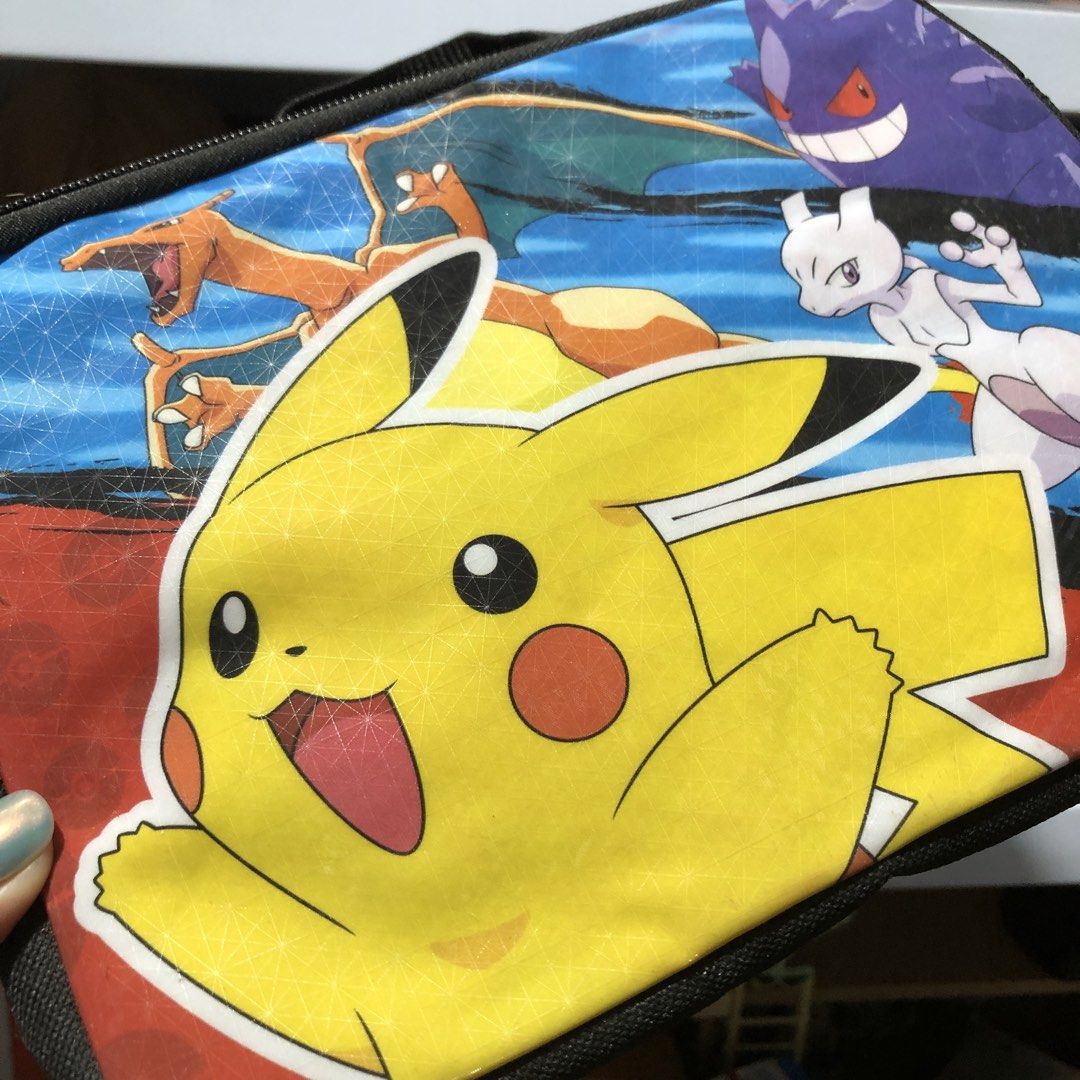 NINTENDO POKEMON PIKACHU PADDED TABLET CASE BAG (Category: Cases & Sleeves) located in Quezon City. Submitted by kitsune.treasures (Listing ID 1453254141, Image 2). Description: *First to pay policy! *1 day reservation only. Failure to pay on time, auto cancel. 📍Quezon City * MOD: J&T | Lalamove * MOP: GCASH | BPI 📦ON HAND AND READY TO SHIP! CONDITION: WHAT YOU SEE IS WHAT YOU GET. Dimensions: Kindly check the photos for the actual measurements