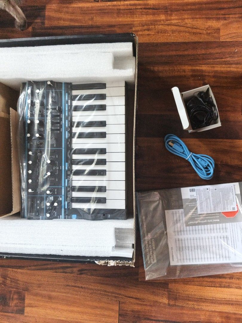 Novation Bass Station 2 (Category: Musical Instruments) located in Cebu City. Submitted by johnfenderfiguera (Listing ID 1453426553, Image 3). Description: still new Novation Bass station 2 Analog, monophonic bass synth complete with box, manual and cables.