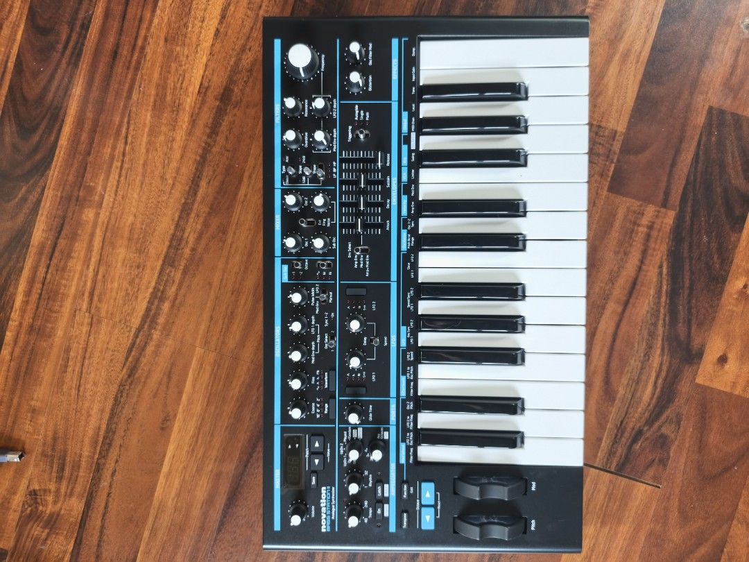 Novation Bass Station 2 (Category: Musical Instruments) located in Cebu City. Submitted by johnfenderfiguera (Listing ID 1453426553, Image 2). Description: still new Novation Bass station 2 Analog, monophonic bass synth complete with box, manual and cables.