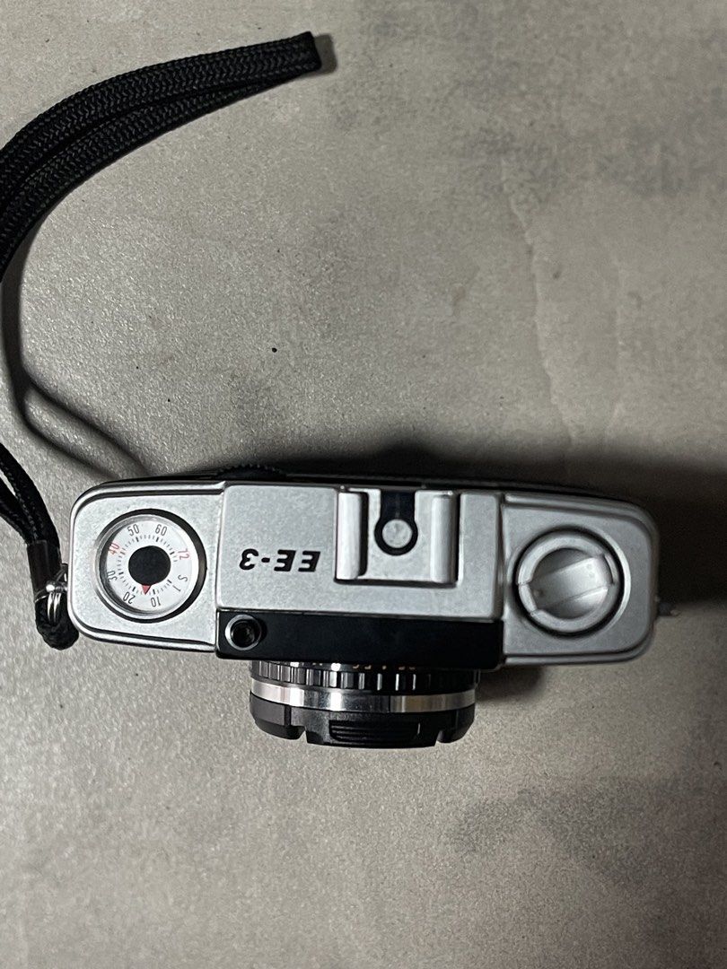Olympus-Pen EE-3 Film Camera with Godox Flash (Category: Cameras) located in Manila. Submitted by shootzoo8231 (Listing ID 1453330652, Image 3). Description: - Olympus Pen EE-3 half-frame film camera - Made in Japan - Includes Godox iM30 flash - Ideal for street photography - Great for beginners starting with film - Camera has a strap attached - Flash comes in its original box.