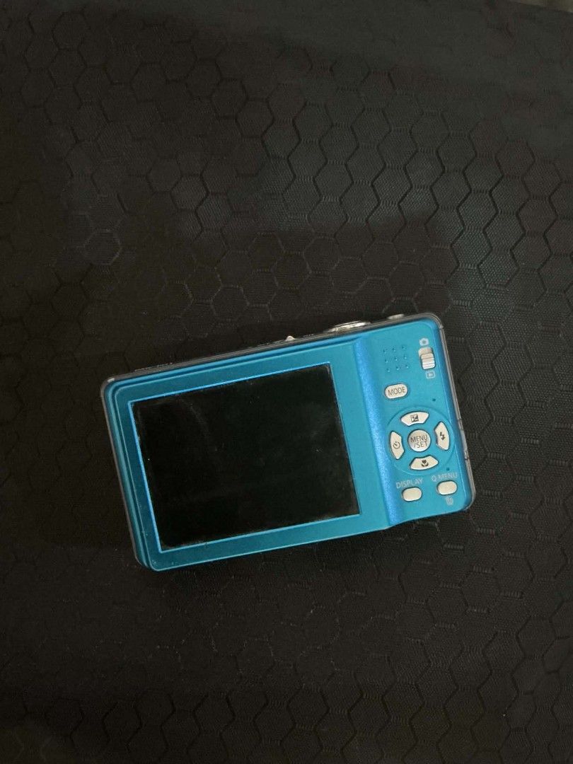 Panasonic Lumix DMC-FH1 Digital Camera - Blue (Category: Cameras) located in Manila. Submitted by gentle.hyacinth (Listing ID 1453279106, Image 2). Description: ! panasonic lumix dmc-fh1 blue ! ₱ 2500 all buttons nd features r working issue: missing battery door (battery can still be locked) pm for more sample pics! 😻.