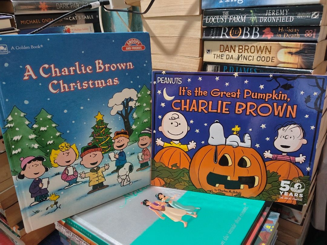 Peanuts Charlie Brown Christmas & Great Pumpkin (Category: Children's Books) located in Taguig. Submitted by booksbynini (Listing ID 1453282282, Image 1). Description: ✅ 485 (For 2 Books) - Two classic Peanuts hardcover books: 'A Charlie Brown Christmas' and 'It's the Great Pumpkin, Charlie Brown' - Perfect for kids who love Charlie Brown and the gang - Ideal for holiday reading - Grab these timeless stories for your little ones!.