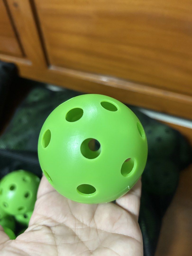 Pickle Balls 26 holes | 49pcs (Category: Racket and Ball Sports) located in Quezon City. Submitted by jjsurplus_23 (Listing ID 1453245914, Image 3). Description: .