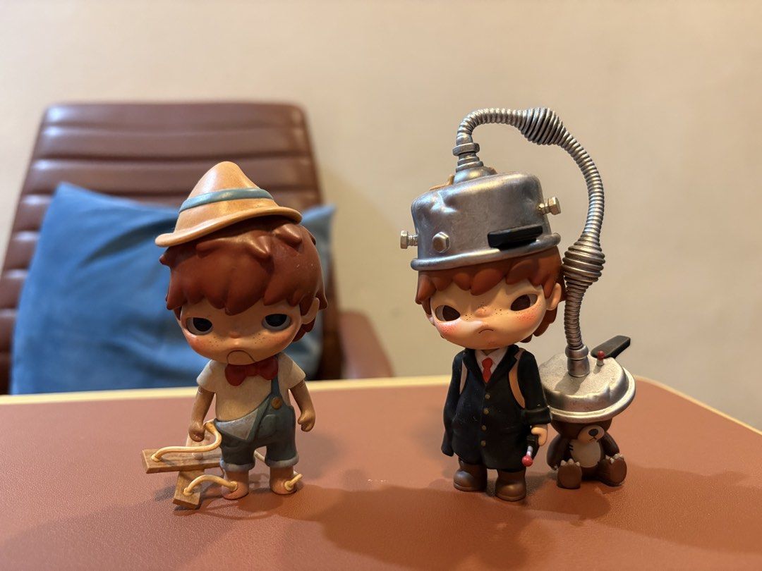 POP MART Hirono Figures Bundle (2pcs) (Category: Designer & Blind Box Toys) located in Cainta. Submitted by lamoda_apparel (Listing ID 1453316050, Image 1). Description: Selling my 2 authentic POP MART Hirono figures. Both are in excellent condition and have only been displayed. No major flaws or damage. Details: ✅ Authentic POP MART ✅ Displayed only / well taken care of ✅ Excellent condition ✅ Figures only, no original boxes included ✅ Selling a