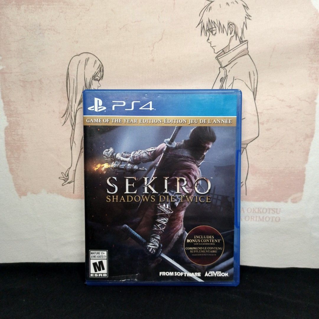 Ps4 Sekiro (Category: PlayStation) located in Caloocan City. Submitted by starkstark (Listing ID 1453365958, Image 1). Description: (READ DESCRIPTION) SALE OR TRADE SALE or TRADE Make an offer po rfs: want new games Last Price Posted po Montalban location pwede shipping sagot ni buyer shipping fee buyer will handle the shipping kung gusto nyo cash on delivery sa lalamove kau magbook can provide pictures and videos upon request if sure na kukunin.