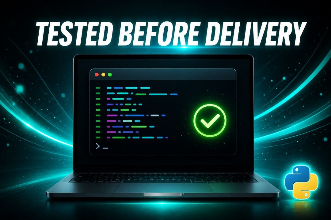 Python to EXE Conversion | Ready to Run, No Setup Needed (Category: Everything Else) located in Singapore. Submitted by localsiteco (Listing ID 1453380770, Image 3). Description: - Turn your Python scripts into Windows.exe files. - No Python installation required for users. - Ideal for sharing projects and improving usability. - Professional building and testing process. - Tested before delivery for guaranteed functionality..