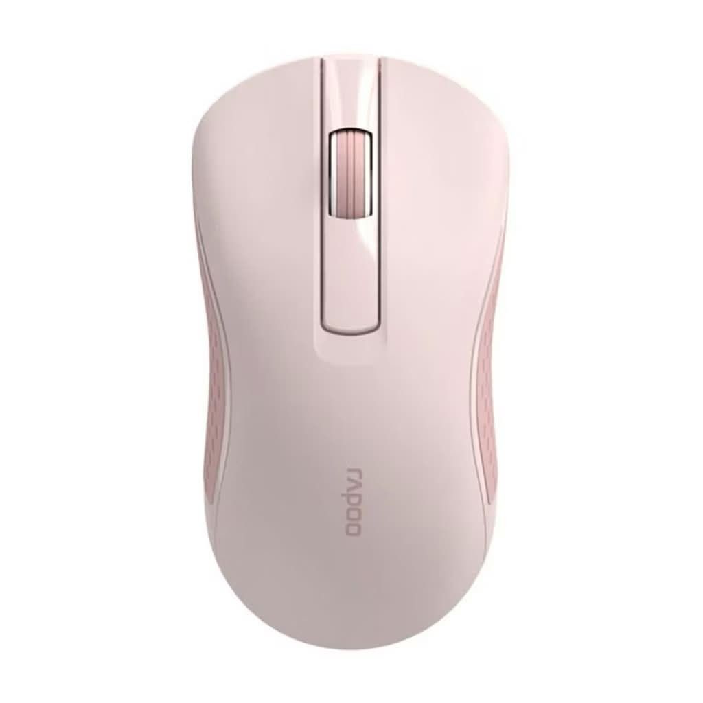 Rapoo Pink Wireless Optical Mouse (B20 Silent) (Category: Mouse & Mousepads) located in Manila. Submitted by l00pyd14ries (Listing ID 1453241087, Image 1). Description: rfs: my boyfriend got me a new mouse and this has been sitting under my tech drawer for the past few months.