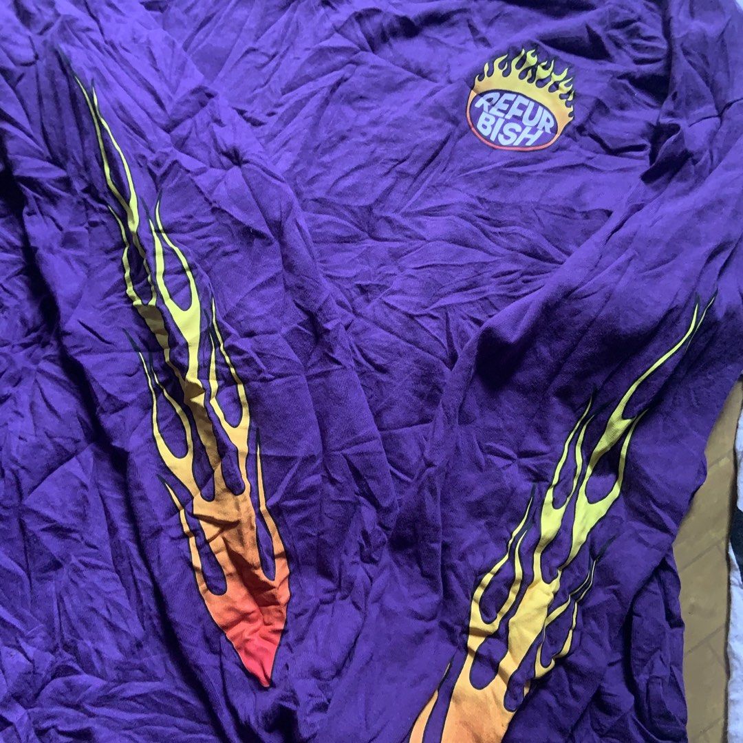 REFURBISH FLAME SKATE CLUB LONG SLEEVES (Category: Tshirts & Polo Shirts ) located in Tabaco. Submitted by bayhust (Listing ID 1453300087, Image 3). Description: 23x26 EXCELLENT 10/10 color rate no issue.