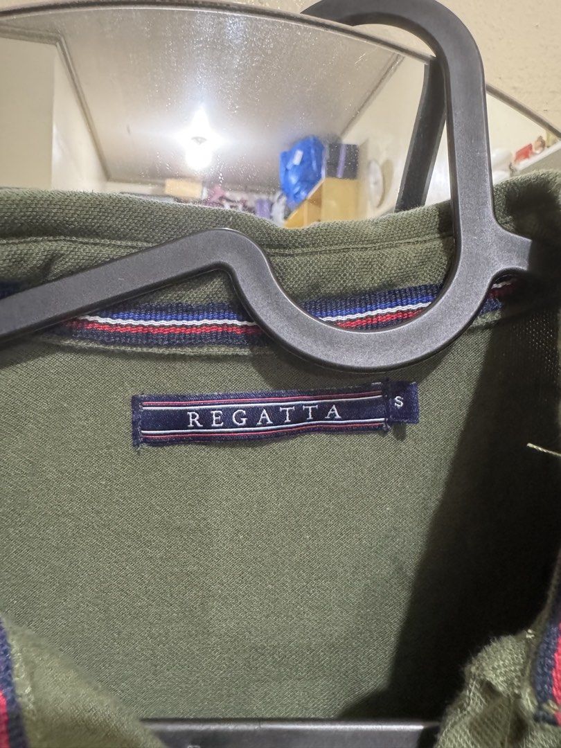 Regatta Green Polo Shirt Size S (Category: Others Tops) located in Meycauayan. Submitted by realjosh (Listing ID 1453292154, Image 2). Description: - Brand: Regatta - Type: Polo Shirt - Color: Green - Size: S - Fit: Classic - Features: Regatta logo on chest, three-button placket - Occasion: Casual wear.