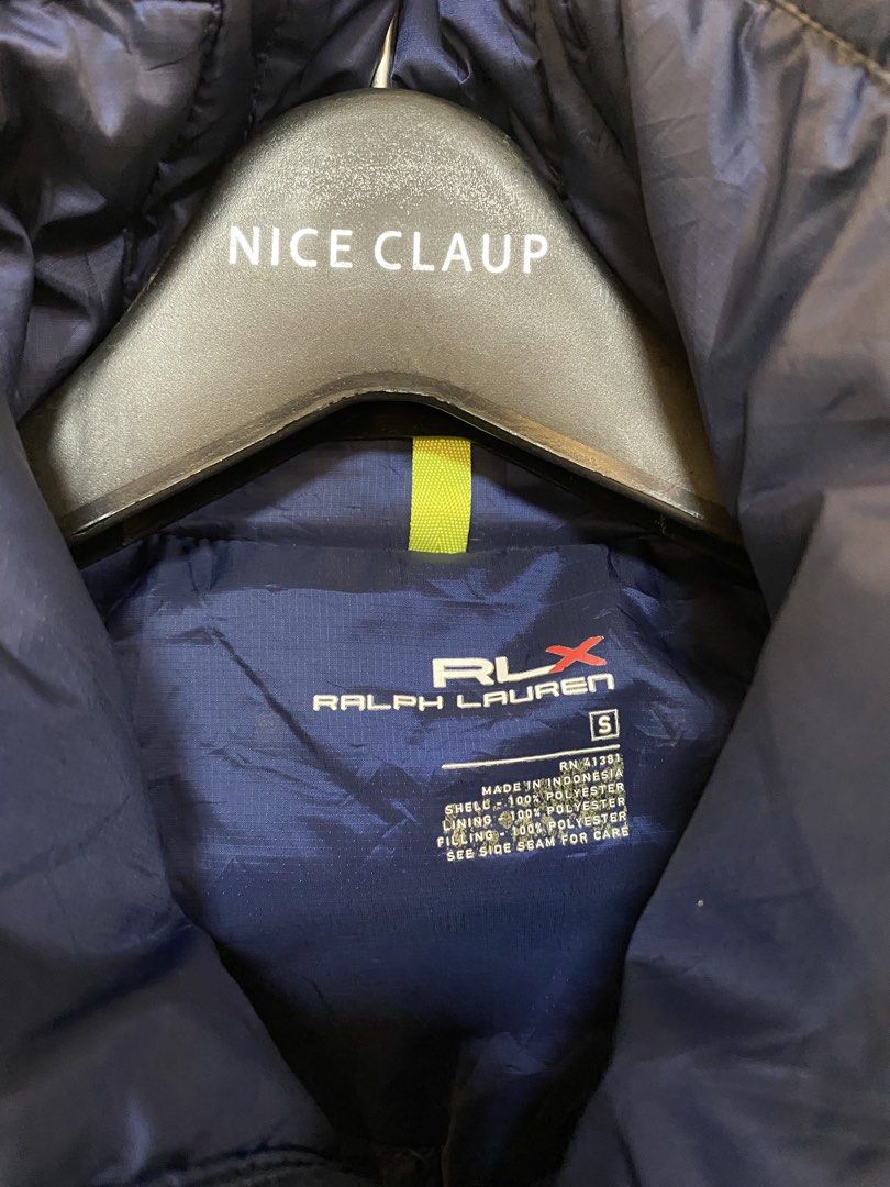 RLX Ralph Lauren Golf Vest (Category: Vests) located in Legazpi City. Submitted by folksfave (Listing ID 1453412205, Image 3). Description: Excellent to new condition Small 18.5 width 25.5 length 10/10 color rate With minor scratch only .
