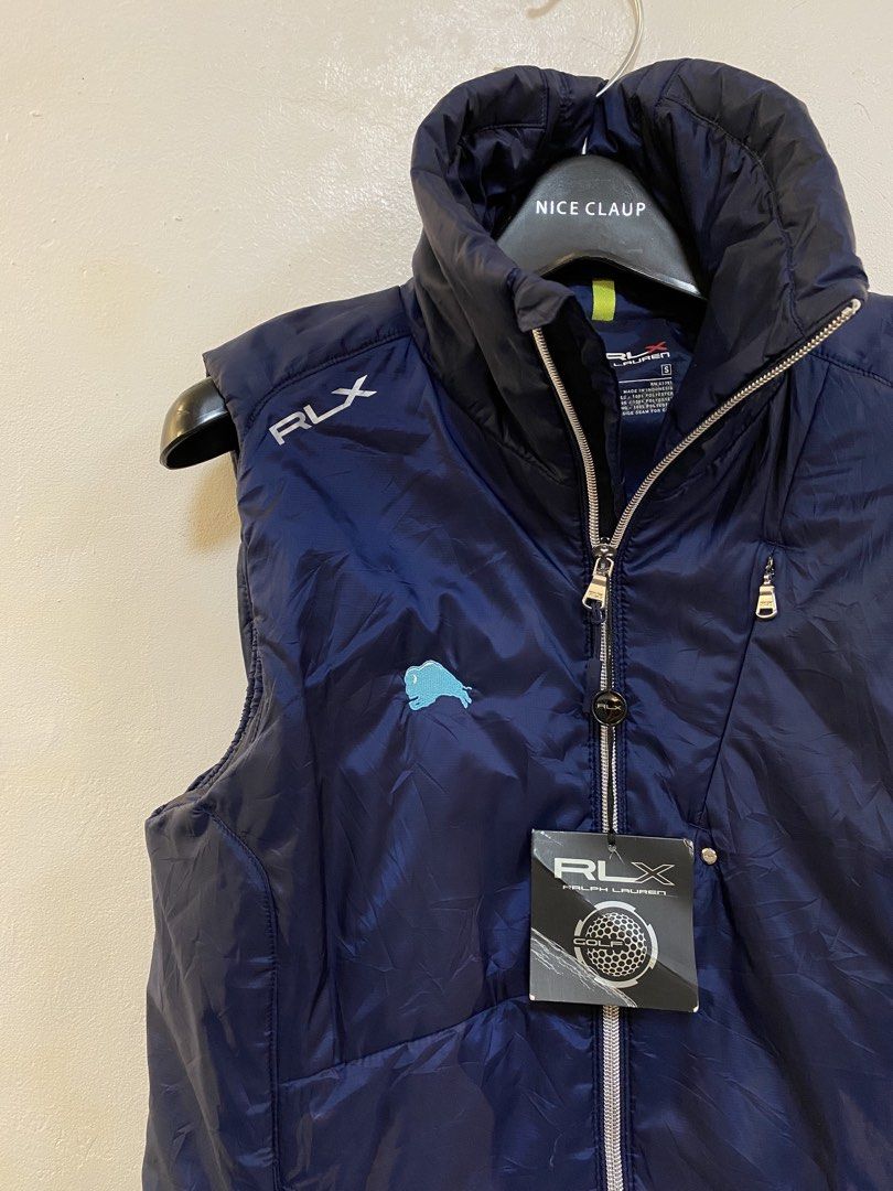 RLX Ralph Lauren Golf Vest (Category: Vests) located in Legazpi City. Submitted by folksfave (Listing ID 1453412205, Image 2). Description: Excellent to new condition Small 18.5 width 25.5 length 10/10 color rate With minor scratch only .