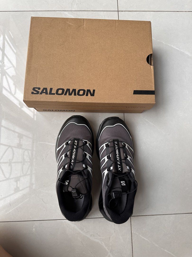Salomon XT-Pathway 2 (Unisex USM 5 / USW 6) (Category: Sneakers) located in Valenzuela. Submitted by __prelovedbyjd (Listing ID 1453419110, Image 2). Description: - Salomon XT-Pathway 2 trail running shoes - used 3x only in the city - No issues, no scratches and damages RFS: Decluttering Loc: Valenzuela City.