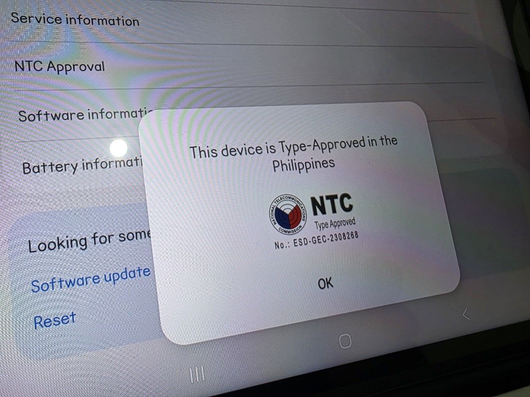 Samsung Galaxy S9 FE+ 5G NTC (Category: Android) located in Makati City. Submitted by rathegreat (Listing ID 1453328228, Image 3). Description: For Sale Samsung S9 FE+ 5G 8Gb+8Gb | 128Gb Variant Local NTC Updated to UI 8.5 with Samsung S9 FE+ Keyboard Case worth 12k Complete Set Box, Pen, Cord USED FOR VA MEETINGS ONLY Free Cases (2 Pcs) Selling for 30k as package. Slightly Negotiable PASS on lowballers! BGC Taguig Location CAN BE SWAPPED TO ARCH