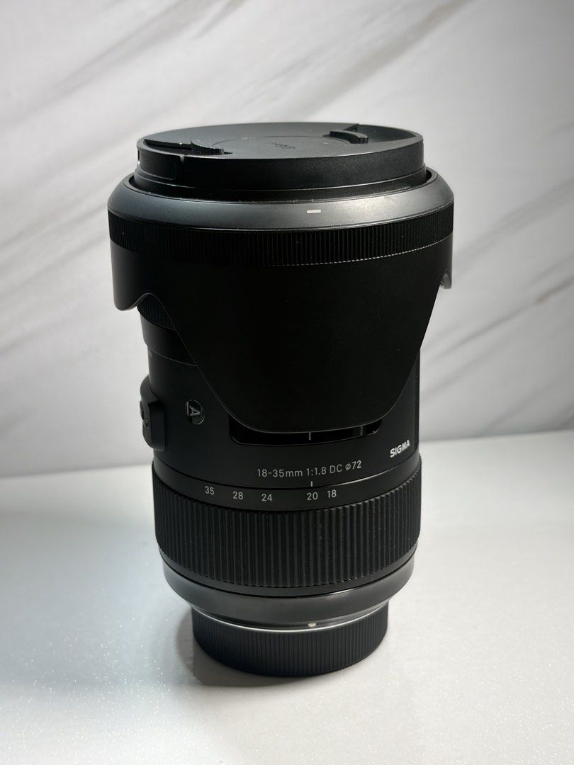 Sigma art 18-35mm 1.8 (Category: Lens & Kits) located in Manila. Submitted by gadgetcentral (Listing ID 1453401572, Image 2). Description: FOR SALE ‼️ sigma art lens 18-35mm 1.8 (Nikon mount ) PHP 20,000 Condition:🔥 ✅Clean glass ✅Autofocus working ✅Manual focus working ✅Aperture working ✅good as new Inclusions: ➡️ Lens 18-35mm ➡️ Lens cap ➡️ Rear cap ➡️ Lens hood ➡️ box 📍location Gadget Central Upper-ground Farmers plaza cubao Qc Front of Jolli