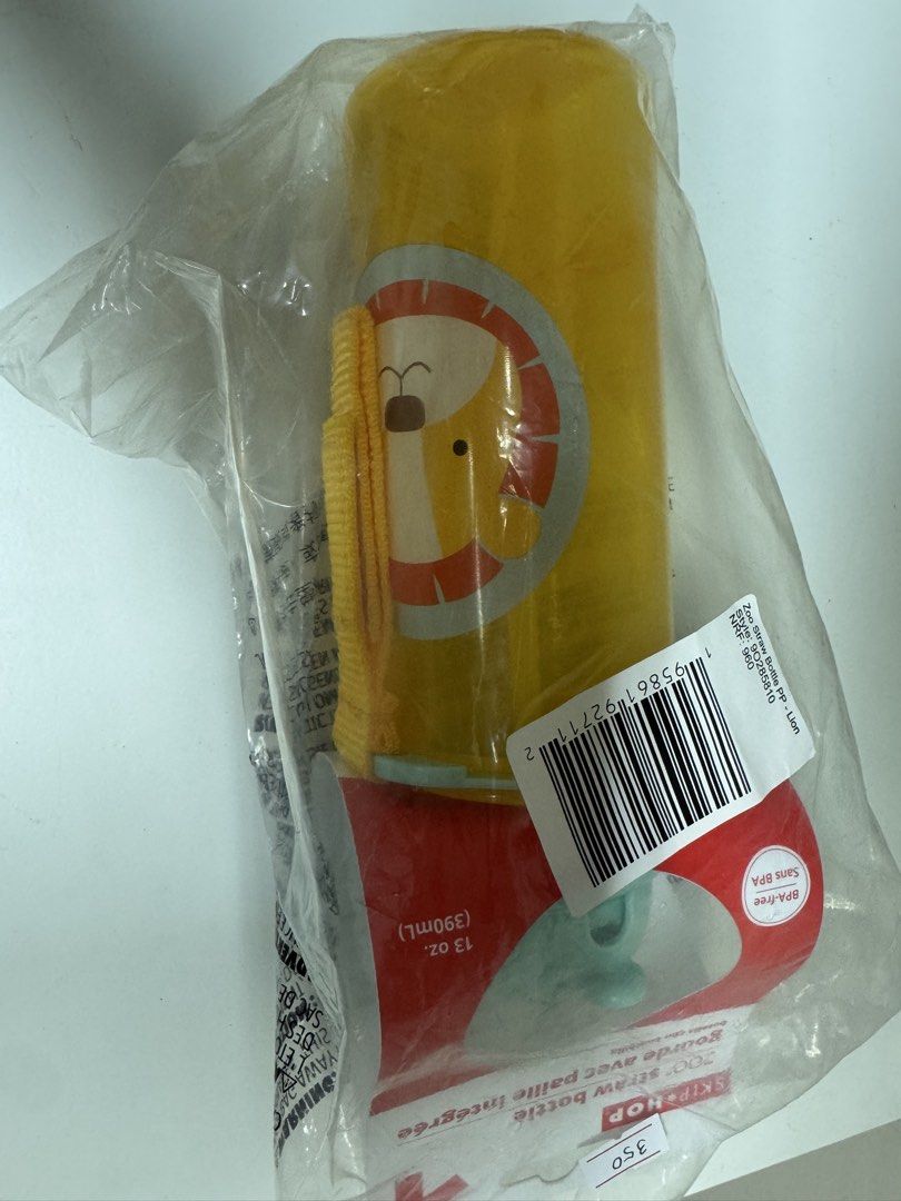 Skip Hop Zoo Straw Bottle - Lion (Category: Breastfeeding & Bottle Feeding) located in Manila. Submitted by patrishtrishhh (Listing ID 1453278174, Image 1). Description: .